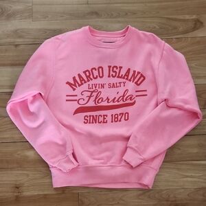 Pink Marco Island Sweatshirt